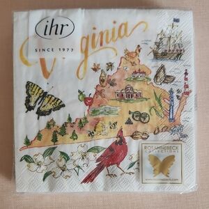 IHR Virginia Themed Decorative Napkins